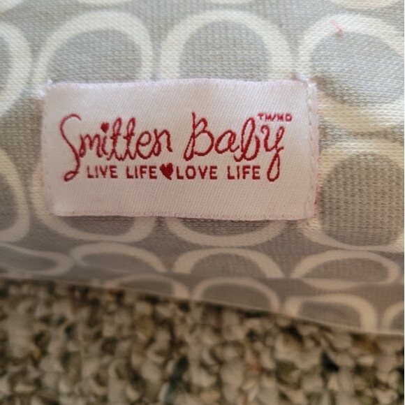 Smitten Baby Gray Diaper Changing Pad Neutral - Picture 2 of 5